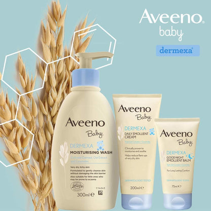 Aveeno Baby Dermexa Wash 300ml - Khayest