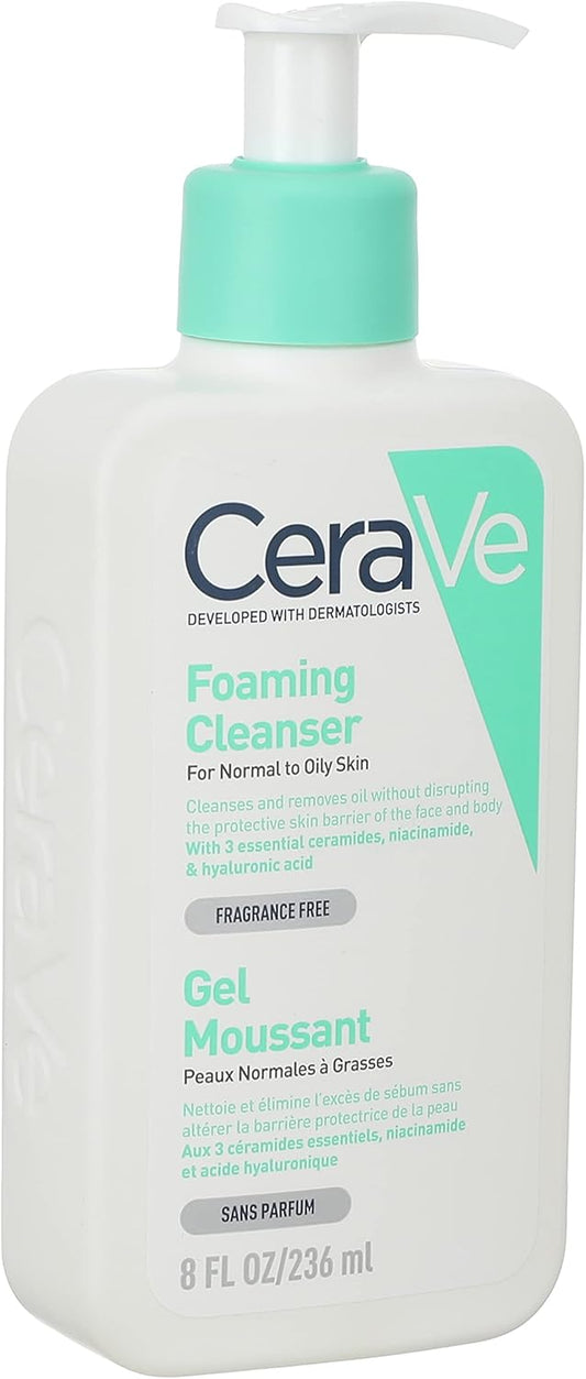 Foaming cleanser by Cerave 236 ml - Khayest