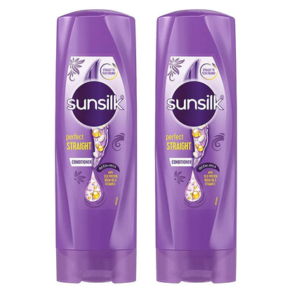 Sunsilk Perfect Straight Shampoo+Conditioner 300 ml – Smooth & Frizz-Control Haircare