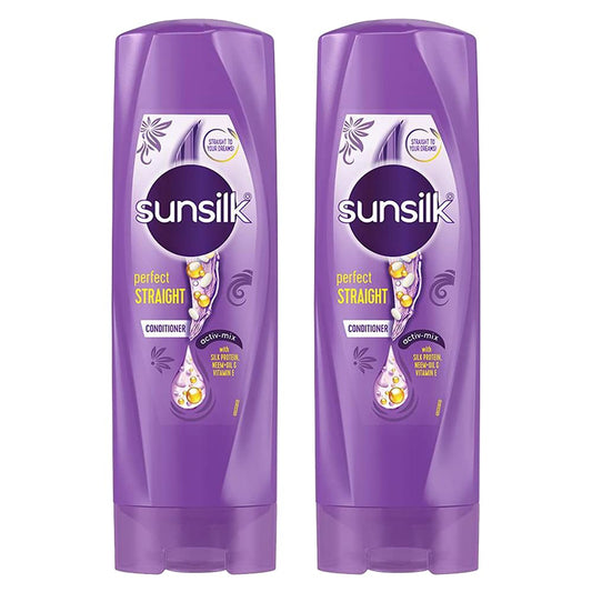 Sunsilk Perfect Straight Shampoo+Conditioner 300 ml – Smooth & Frizz-Control Haircare