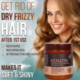 Brazil Nut Keratin Hair Care Balance Hair Mask For Healthy Scalp 500ml