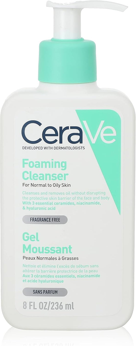 Foaming cleanser by Cerave 236 ml - Khayest