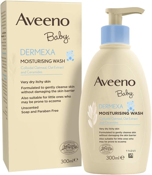 Aveeno Baby Dermexa Wash 300ml - Khayest