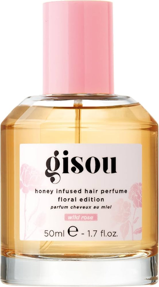 Gisou Honey Infused Hair Perfume Floral Edition Wild Rose 50ml - Khayest