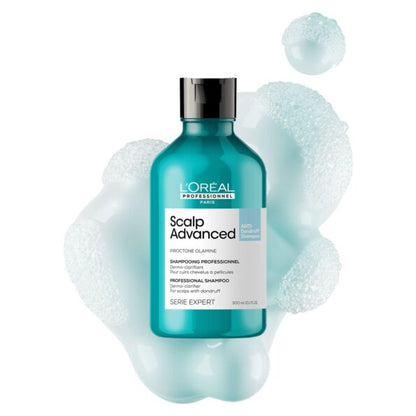L'Oréal Professionnel Scalp Advanced Anti-Dandruff Shampoo (Piroctone Olamine) 300ml - Khayest