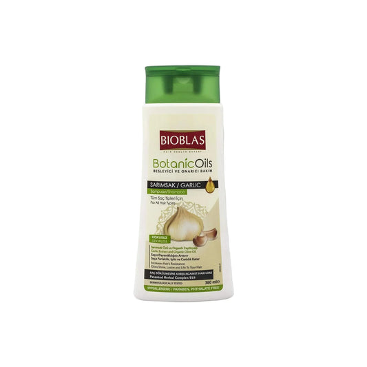 BioBlas Botanic Oils Garlic Shampoo 360ml - Khayest