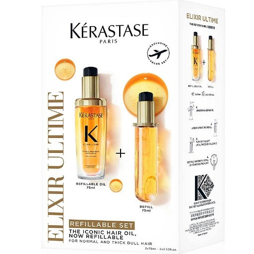 Kérastase Elixir Ultime Refillable Set - Khayest