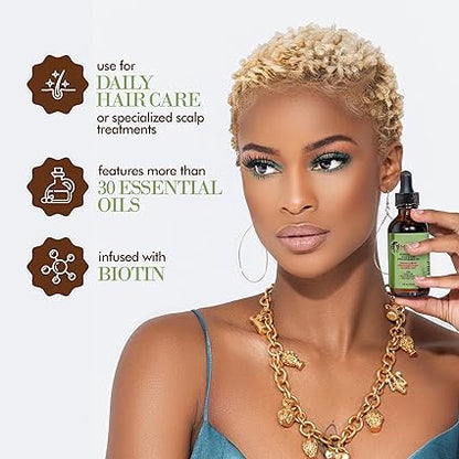 Mielle Organics Rosemary Mint Scalp & Hair Strengthening Oil 59ml - Khayest