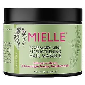 Mielle Organics Rosemary Mint Strengthening Hair Masque 340g - Khayest