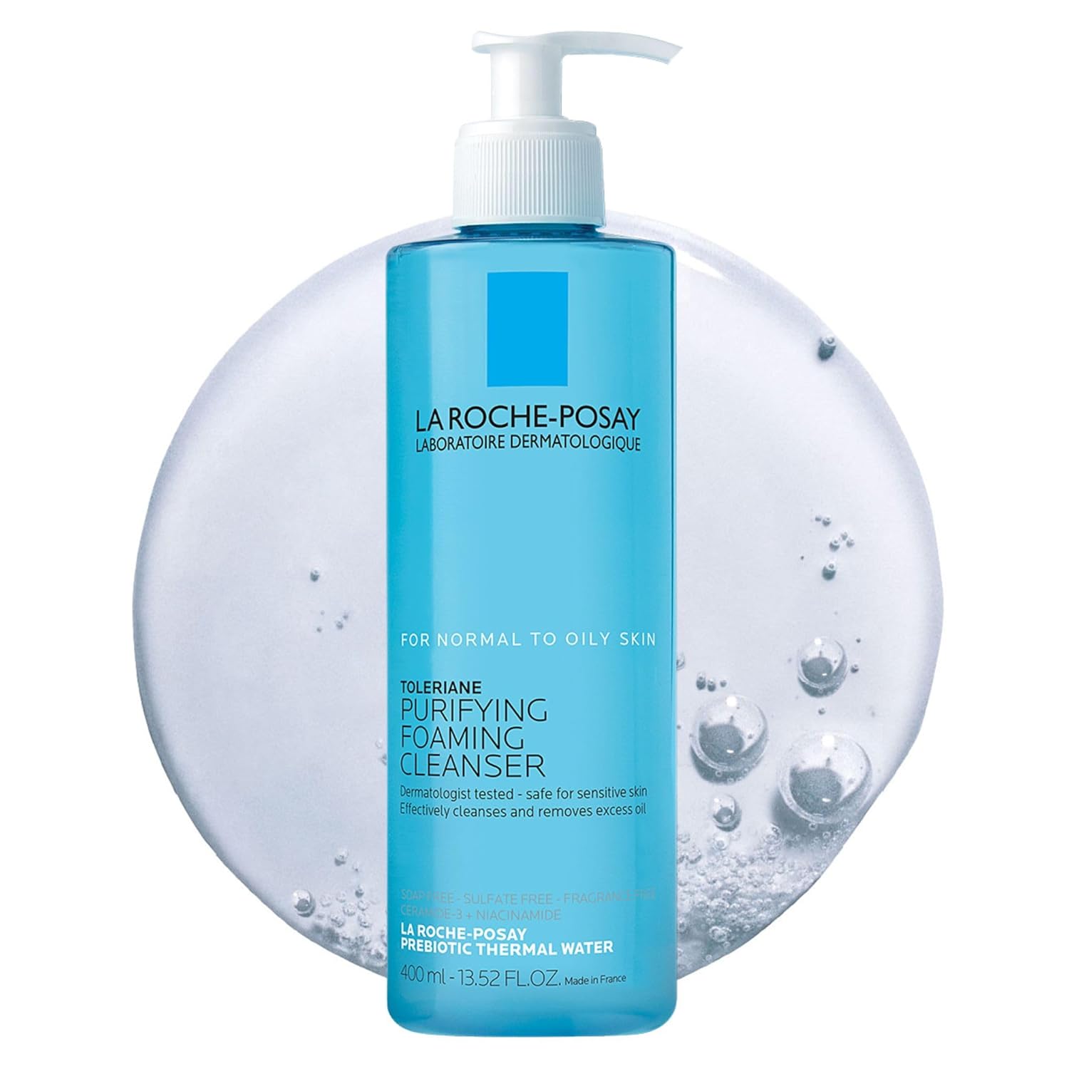 La Roche Posay Purifying Foaming Cleanser 400ml - Khayest
