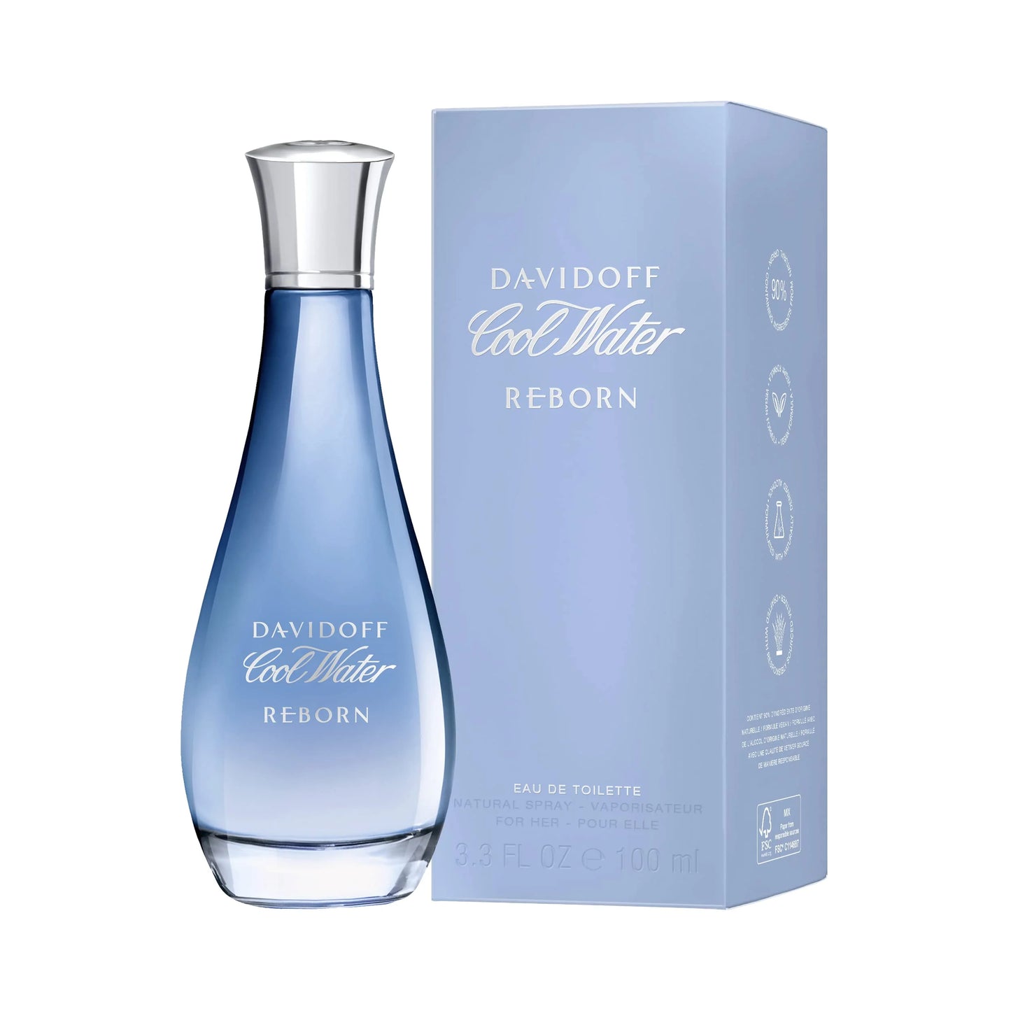 Davidoff Cool Water Reborn EDT Perfume for Women 100ml