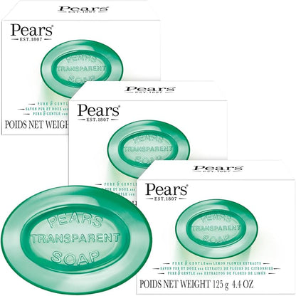 Pears Pure & Gentle Soaps with Glycerin 125g