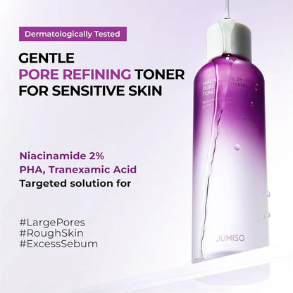 Jumiso Niacinamide 2+ Pore Smoothing Toner 205ml - Khayest
