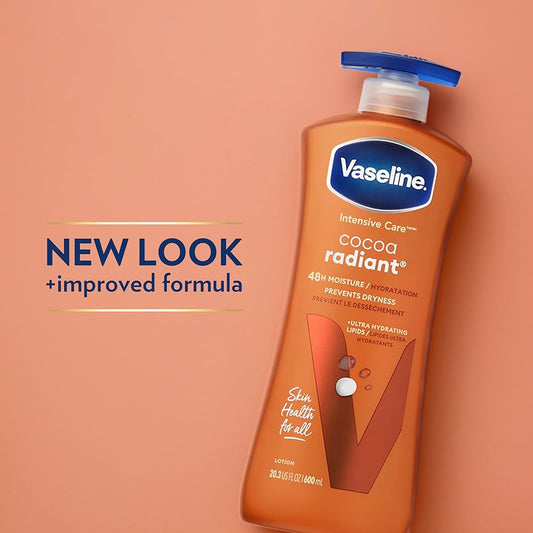 Vaseline Intensive Care Cocoa Radiant Body Lotion 600ml