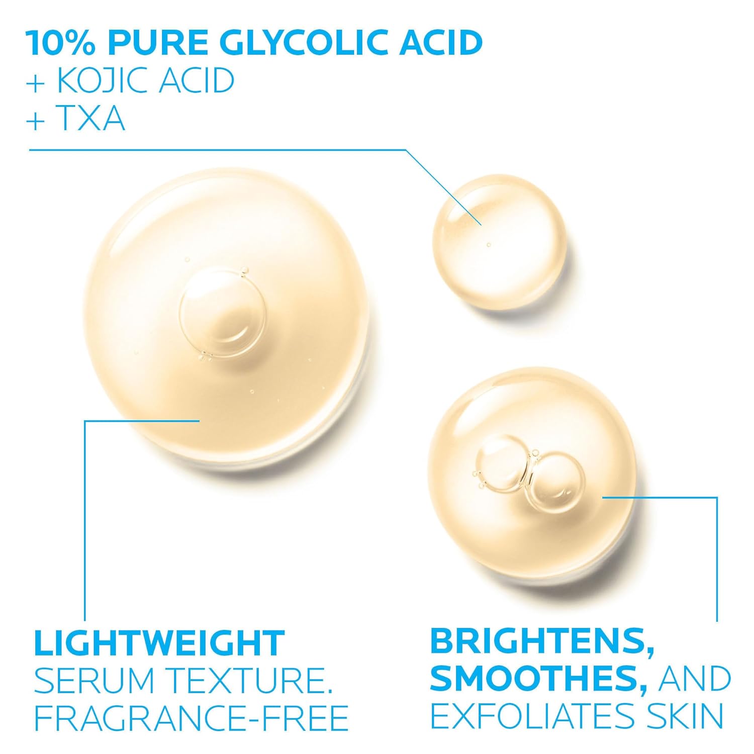 La Roche posay Glycolic B5 Face Serum 30ml - Khayest