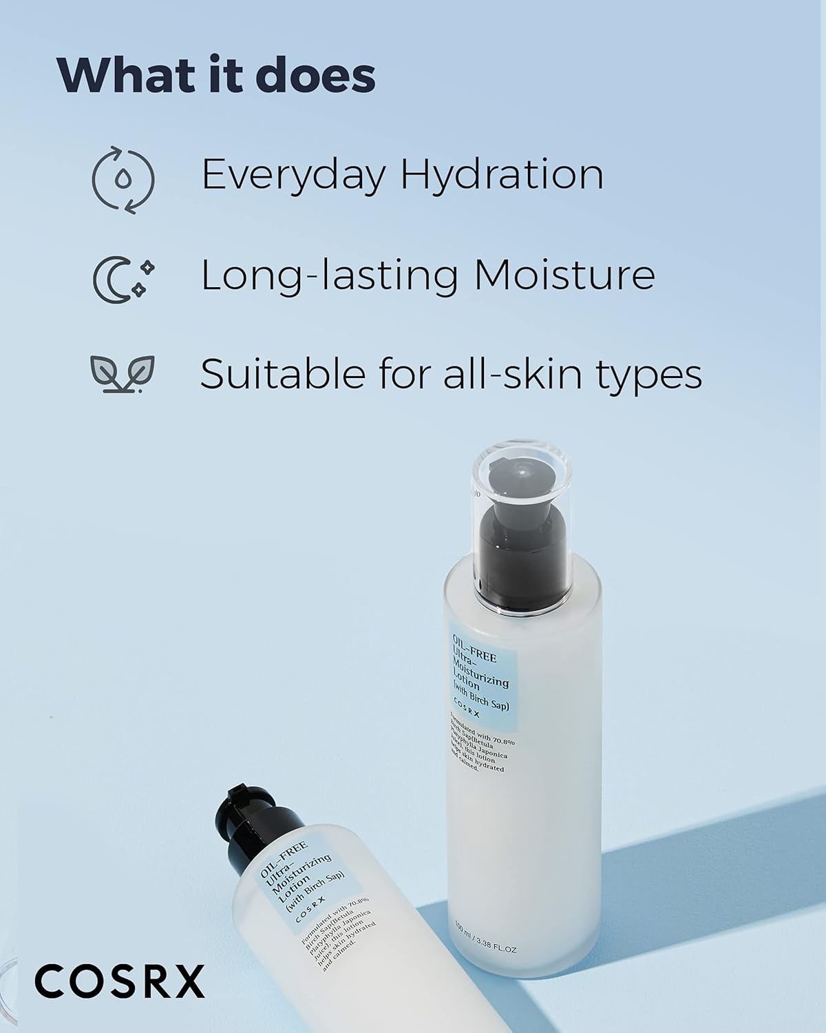 COSRX Oil Free Ultra Moisturizing Lotion 100ml - Khayest