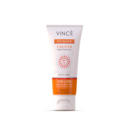 Vince ultra Sun Protection SPF75 Sun Block 80ml