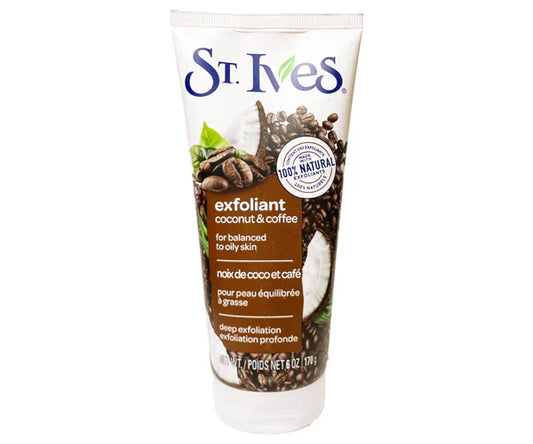ST. ives Exfoliant Coconut And Coffee For Balanced To Oily Skin Face Scrub