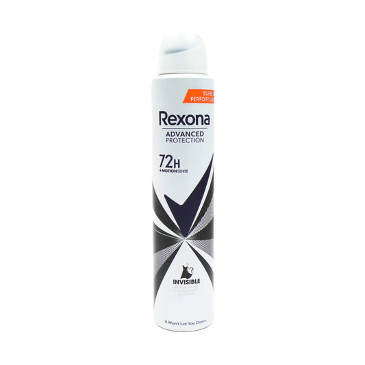 Rexona Advanced Protection 72H Invisible 200ml - Khayest