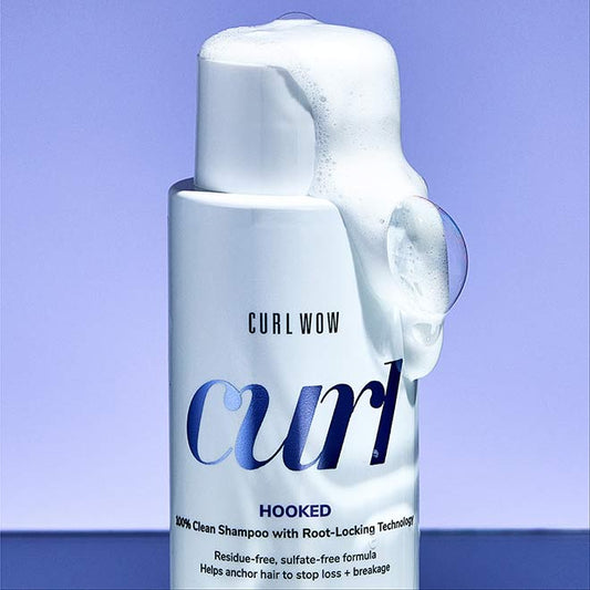 Curl Wow Hooked Shampoo 295ml – Deep-Clean, Sulfate-Free Curl Shampoo