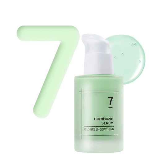Numbuzin No.7 Mild Green Soothing Serum 50ml - Khayest