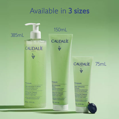 Caudalie Vinopure Purifying Gel Cleanser 150Ml - Khayest
