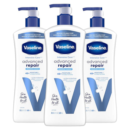 Vaseline Intensive Advanced Repair Body Lotion 600Ml - Khayest