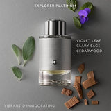 MONTBLANC Explorer Platinum EDP Perfume for Men 100ml