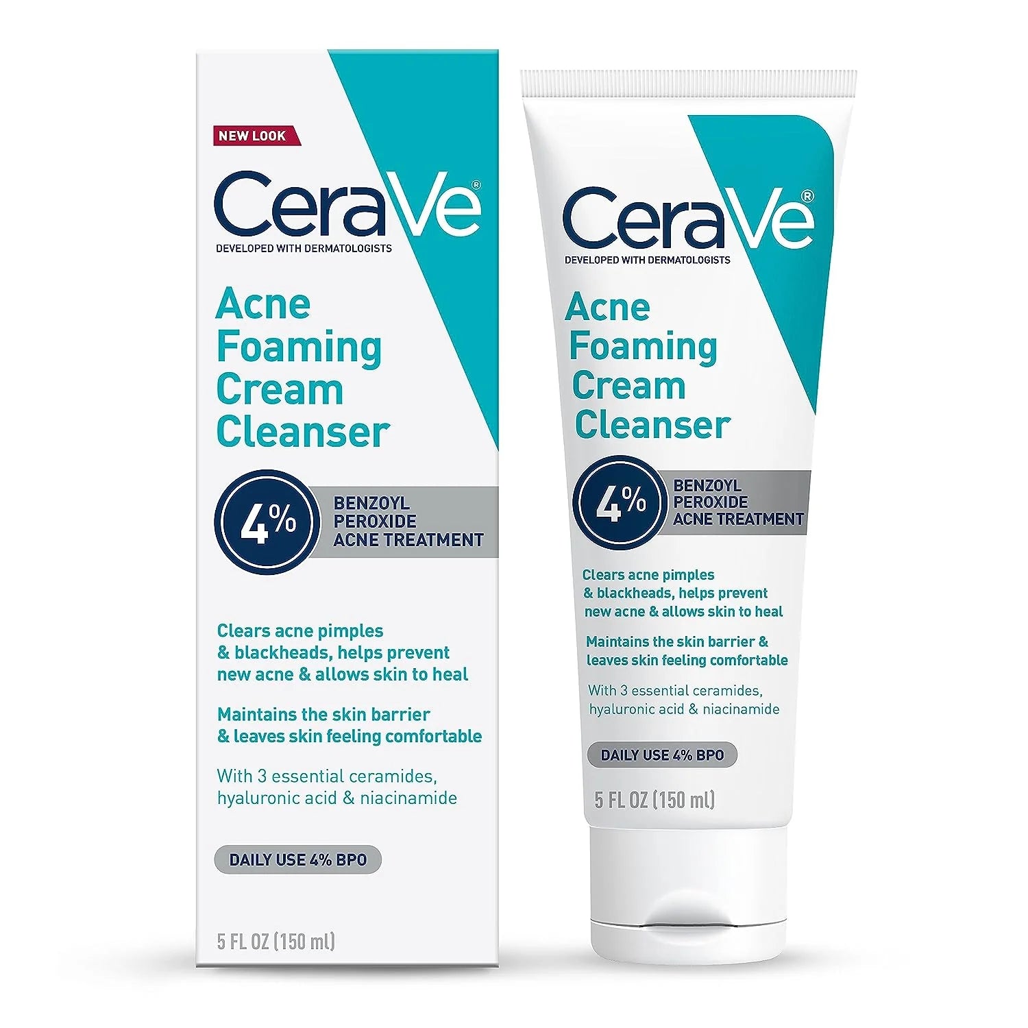 Cerave Acne Foaming Cream Cleanser 150ml - Khayest