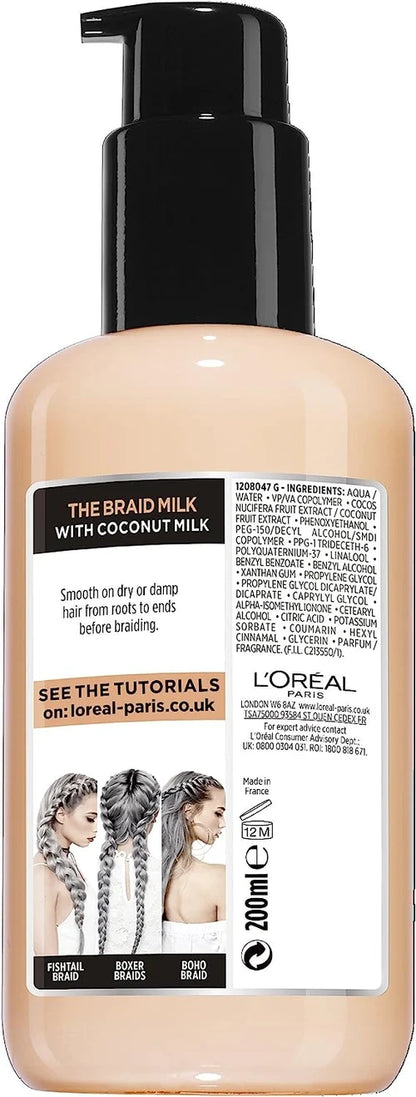 L’Oreal Paris Stylista The Braid MilkStyling Hair Cream 200 ml