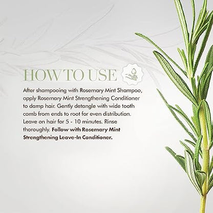 Mielle Organics Rosemary Mint Strengthening Hair Conditioner - Khayest