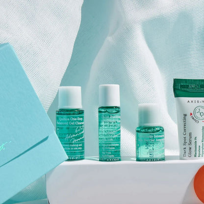 AXIS-Y The Mini Glow Set | Korean Skincare Mini Set for Hydrating & Radiant Skin