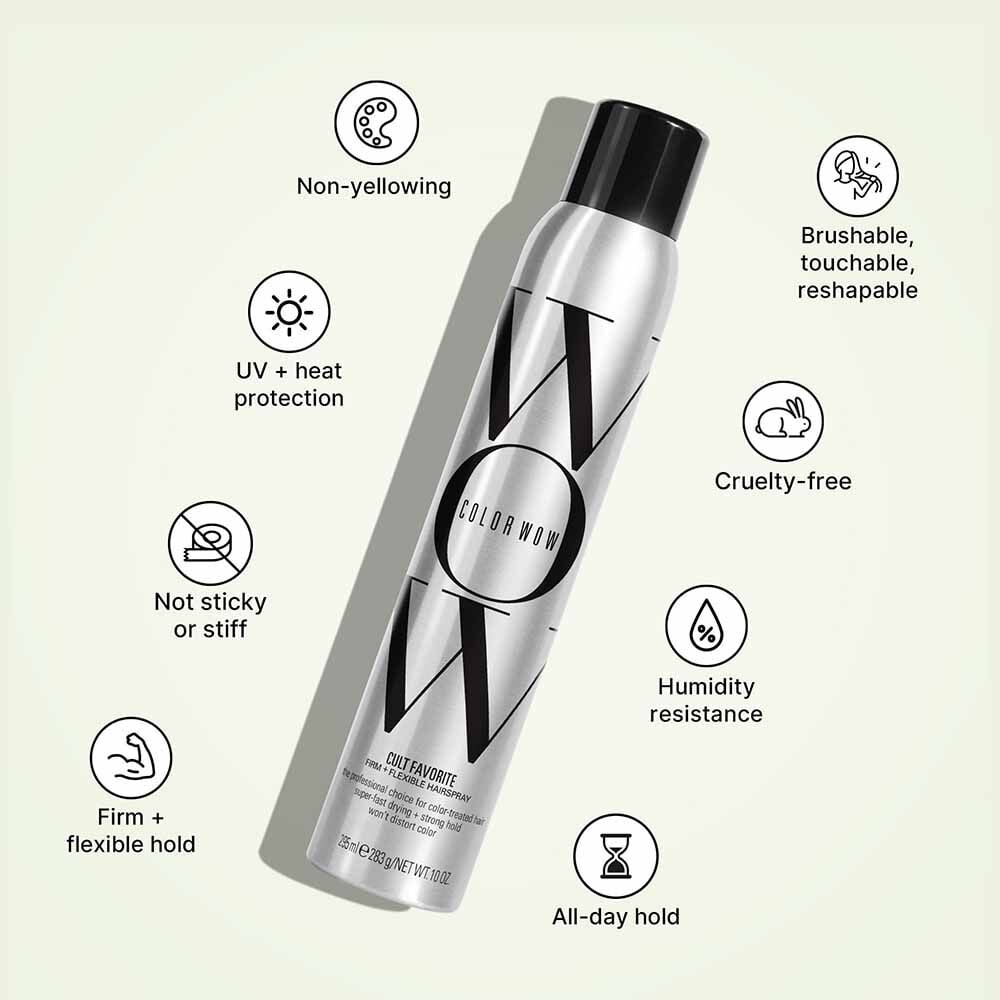 Color wow Cult Favorite Frime +Flexible Hair Spray 295Ml - Khayest