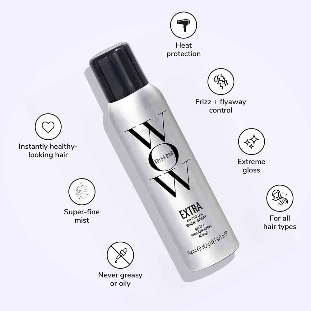 Color wow Extra Mist Ical Shine Hair Spray 162ml - Khayest