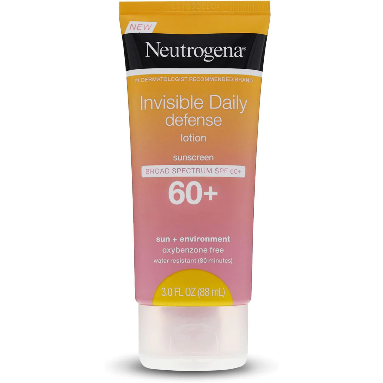 Neutrogena invisible daily defense sunscreen SPF 60+ 88ml - Khayest