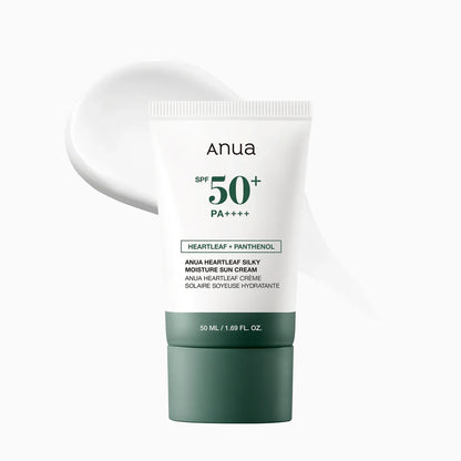Anua Heartleaf Silky Moisture Sun Cream SPF 50+ PA++++