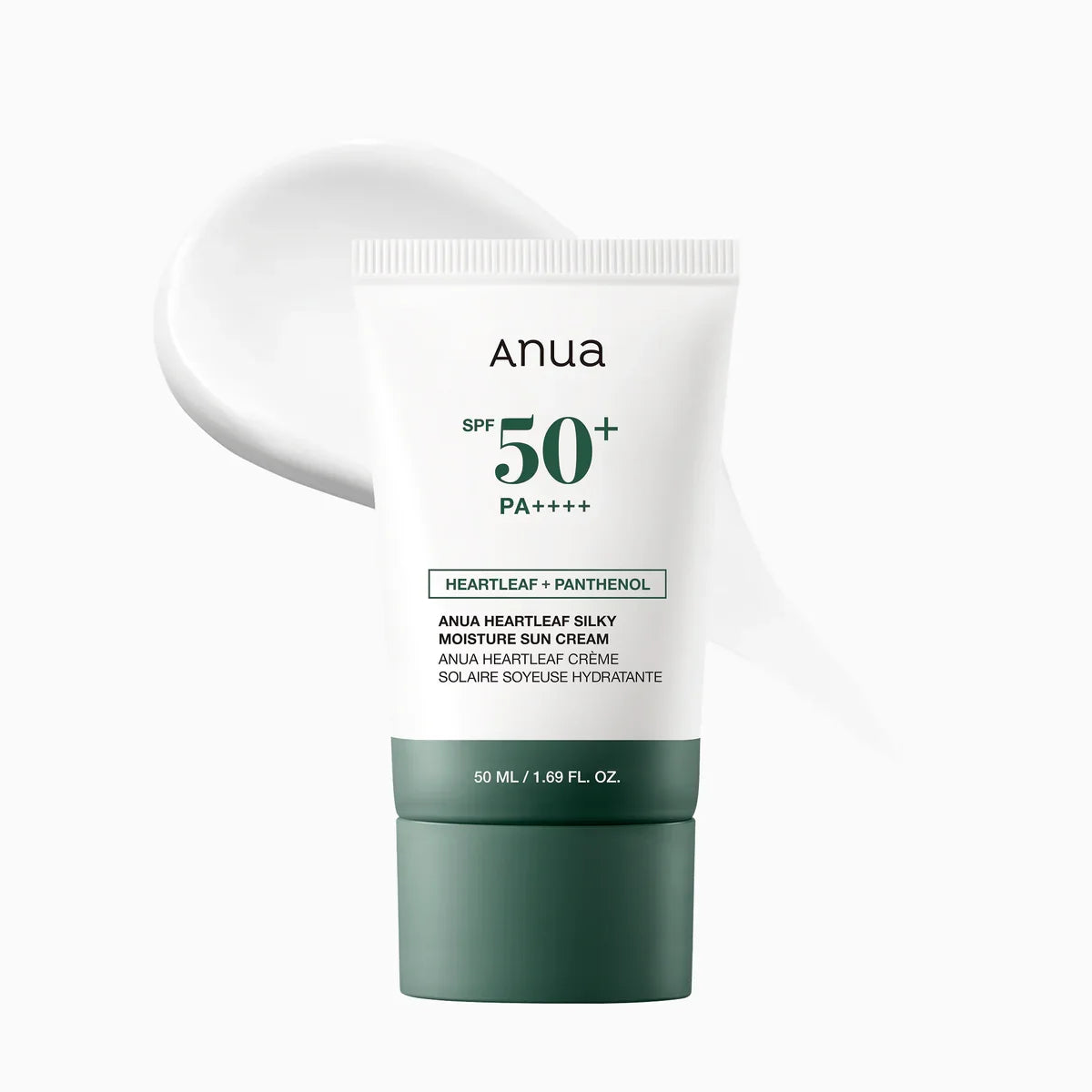 Anua Heartleaf Silky Moisture Sun Cream SPF 50+ PA++++