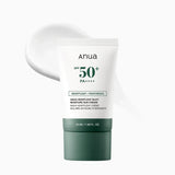 Anua Heartleaf Silky Moisture Sun Cream SPF 50+ PA++++