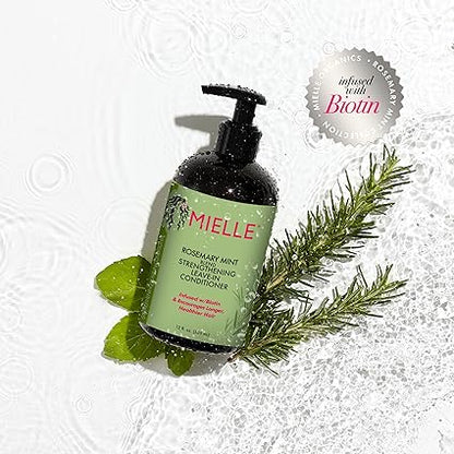 Mielle Organics Rosemary Mint Strengthening Leave In Hair Conditioner - Khayest