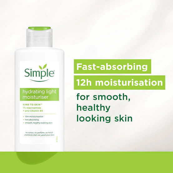 Simple Kind to Skin Hydrating Light Moisturiser 125ml - Khayest