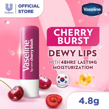 Vaseline Lip Therapy Cherry Blush Lip Balm Stick - Khayest
