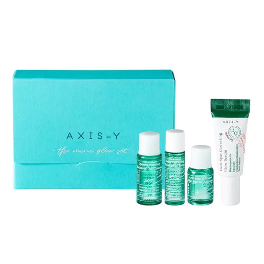 AXIS-Y The Mini Glow Set | Korean Skincare Mini Set for Hydrating & Radiant Skin