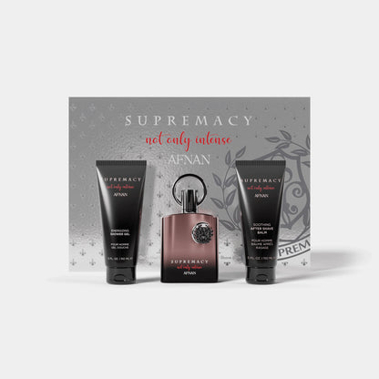 Afnan Supremacy Not only intense Gift Set for Men - Khayest