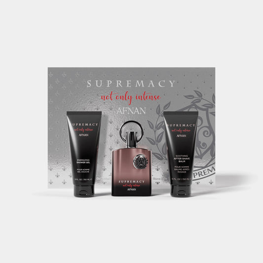 Afnan Supremacy Not only intense Gift Set for Men - Khayest