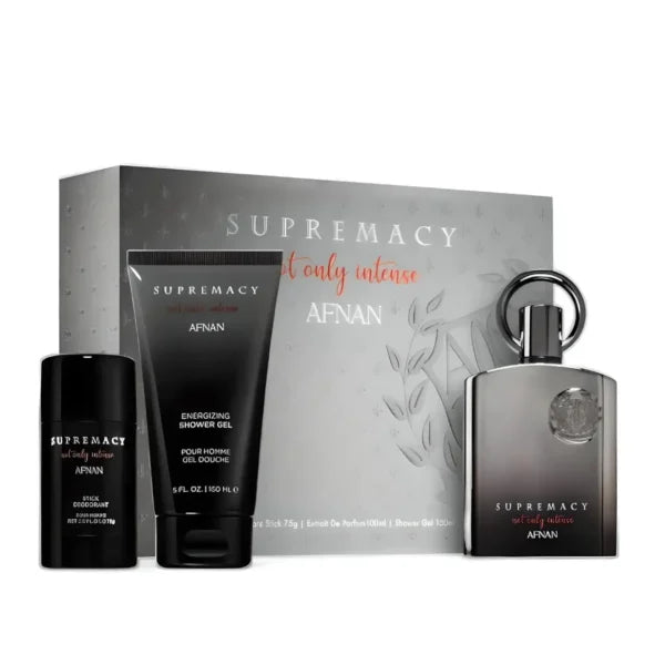 Afnan Supremacy Not only intense Gift Set for Men - Khayest