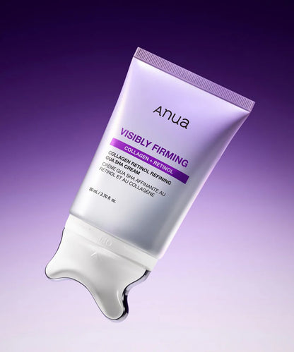 Anua Visibly Firming Collagen Retinol Refining Gua Sha Cream 80ml