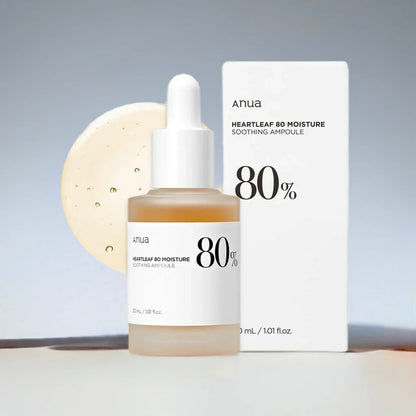 Anua Heartleaf 80 Moisture Soothing Ampoule 80% 30ml - Khayest