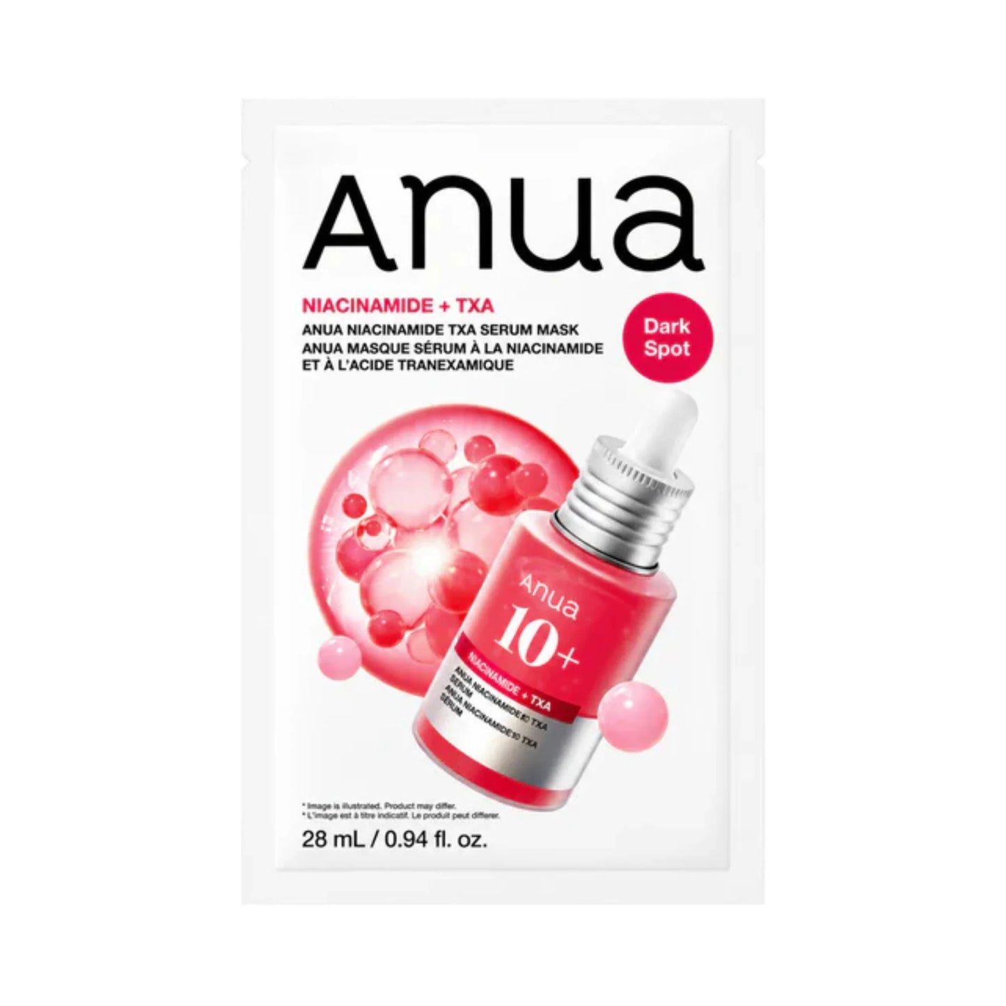 Anua Niacinamide TXA Serum Mask