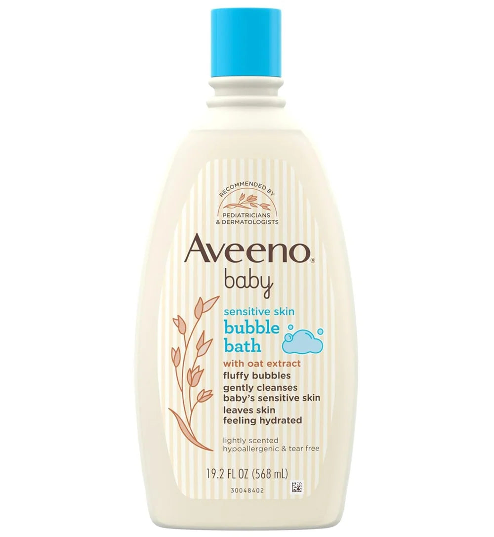 Aveeno Kids' Bubble Bath for Sensitive Skin 568ml