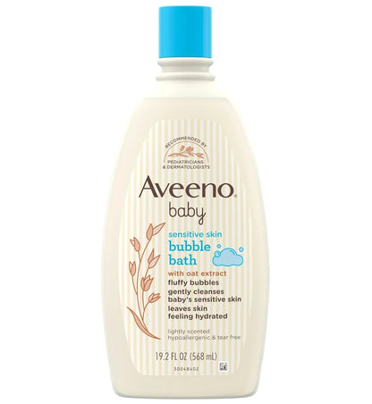 Aveeno Kids' Bubble Bath for Sensitive Skin 568ml